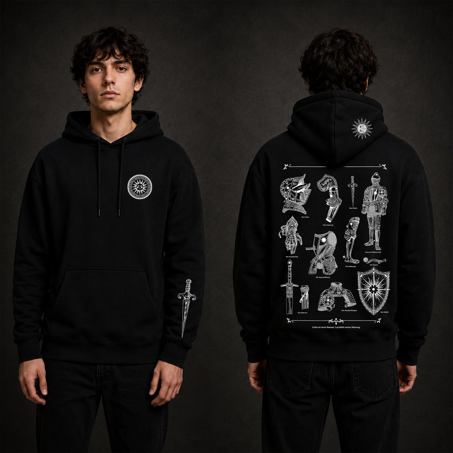 Poleron Armadura Alemana (Unisex)