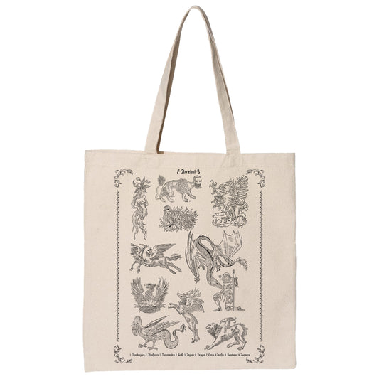 BESTIARIO - MEDIEVAL - CRIATURAS MAGICAS - TOTEBAG