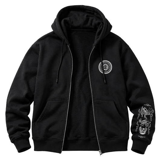 Poleron Cierre Bestias (Unisex)