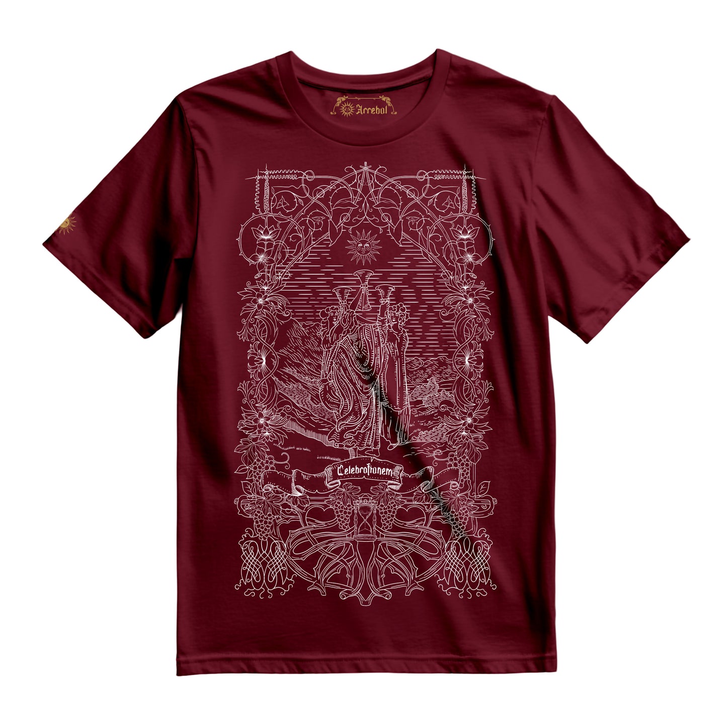 TRES COPAS - TAROT - POLERA