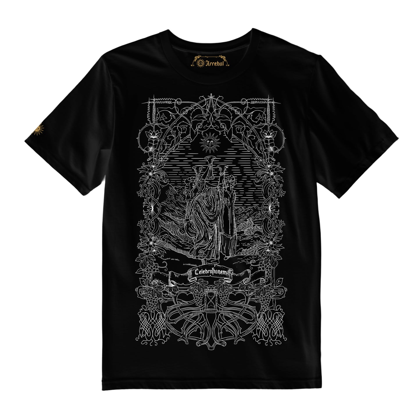 TRES COPAS - TAROT - POLERA