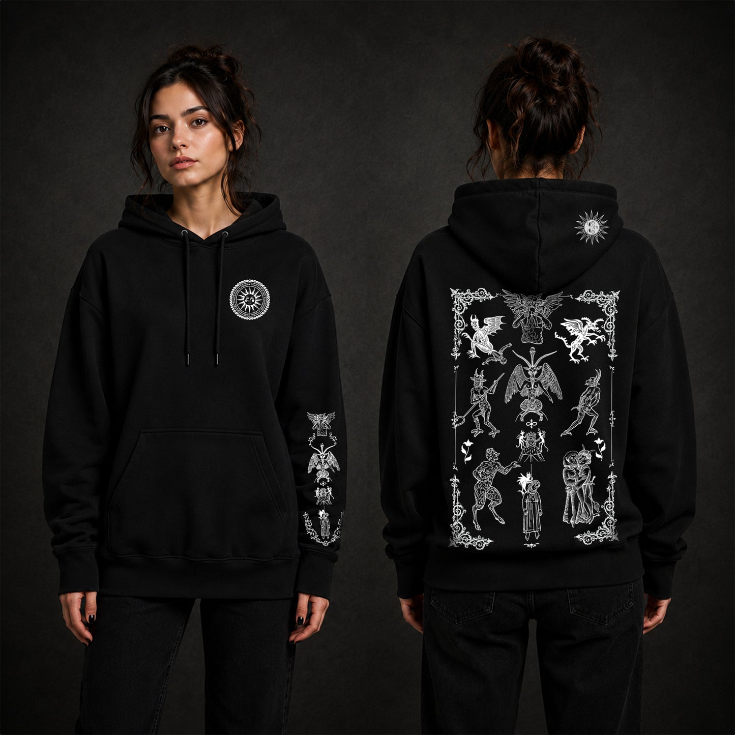Poleron Demonios (Unisex)